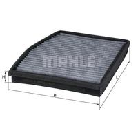 Filtro abitacolo Filtro al carbone attivo LAK 124 KNECHT per FIAT LANCIA UAZ