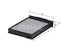 Filtro abitacolo Filtro al carbone attivo LAK 175 KNECHT per RENAULT MEGANE II