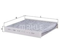 Filtro cabina KNECHT LAK 220