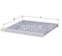 MAHLE ORIGINAL LAK 241 Filtro abitacolo