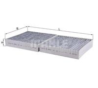 Filtro abitacolo Filtro al carbone attivo LAK 246 KNECHT per MERCEDES-BENZ SLK