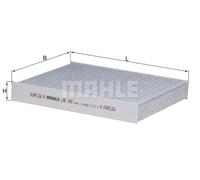 Filtro cabina KNECHT LAK 345