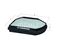 MAHLE ORIGINAL LAK 37 Filtro abitacolo per VW Golf IV Cabrio (1E) GOL III Filtro
