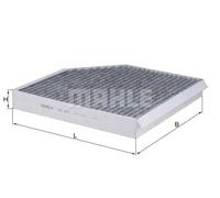 Filtro cabina KNECHT LAK 667