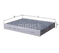 Filtro abitacolo Filtro al carbone attivo LAK 814 KNECHT per PEUGEOT 508 SW I