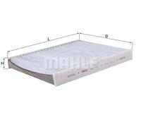 MAHLE ORIGINAL LAK 816 Filtro abitacolo