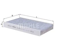 MAHLE ORIGINAL LAK 852 Filtro abitacolo