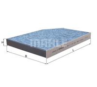 Filtro abitacolo Filtro al carbone attivo LAO 1398 KNECHT per BMW TOYOTA ALPINA