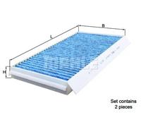 KNECHT Filtro Abitacolo Carboni Attivi per BMW 7er Rolls-Royce Phantom VII