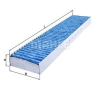 Filtro abitacolo Filtro al carbone attivo LAO 242 KNECHT per JAGUAR FORD