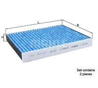 Filtro abitacolo Filtro al carbone attivo LAO 467/S KNECHT per ALPINA BMW