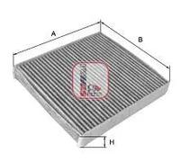 Filtro abitacolo Filtro al carbone attivo S 4105 CA SOFIMA per LANCIA ALFA ROMEO