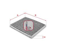 Filtro abitacolo Filtro al carbone attivo S 4162 CA SOFIMA per FIAT ALFA ROMEO