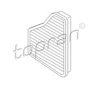 Filtro abitacolo Filtro antipolline 400 213 TOPRAN per MERCEDES-BENZ CLASSE S