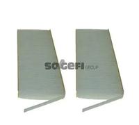 Filtro abitacolo Filtro antipolline AH387-2 PURFLUX per RENAULT LATITUDE