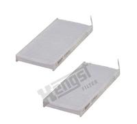 Filtro abitacolo Filtro antipolline E2982LI-2 HENGST FILTER per RENAULT NISSAN
