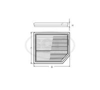 Filtro abitacolo Filtro antipolline SAK 166 SCT - MANNOL per VW SEAT SKODA AUDI