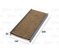 Filtro abitacolo Filtro carboni attivi con polifenolo 701005 VALEO per FORD