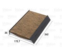 Filtro abitacolo Filtro carboni attivi con polifenolo 701006 VALEO per RENAULT