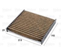Filtro abitacolo Filtro carboni attivi con polifenolo 701021 VALEO per TOYOTA