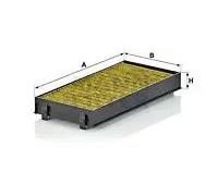 Filtro abitacolo Filtro carboni attivi con polifenolo FP 2941-2 MANN-FILTER