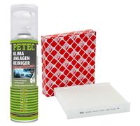 Filtro Abitacolo Filtro Febi 48500 + Pulitore Clima Per Dacia Nissan Renault