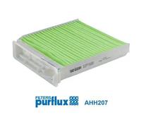 Filtro abitacolo Filtro materiale in sospensione (HEPA) AHH207 PURFLUX per DACIA
