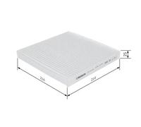 1987432299 Filtro, Aria abitacolo (MARCA-BOSCH)..