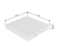 Bosch M5069 - Filtro abitacolo standard