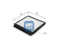 Filtro abitacolo Filtro particellare 53.021.00 UFI per CITROËN PEUGEOT