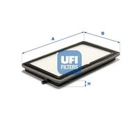 Filtro abitacolo Filtro particellare 53.026.00 UFI per BMW ALPINA