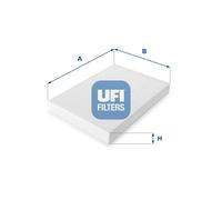 Ufi F.Abitacolo Audi A4 53.032.00