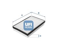 Filtro abitacolo Filtro particellare 53.033.00 UFI per FIAT MULTIPLA
