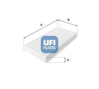 Filtro abitacolo Filtro particellare 53.034.00 UFI per FORD FOCUS I