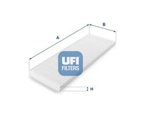 Filtro abitacolo Filtro particellare 53.042.00 UFI per FIAT PEUGEOT CITROËN