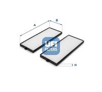 Filtro abitacolo Filtro particellare 53.119.00 UFI per HYUNDAI ACCENT II GETZ