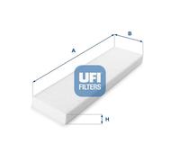 Filtro abitacolo Filtro particellare 53.156.00 UFI per MINI MINI Cabriolet MINI