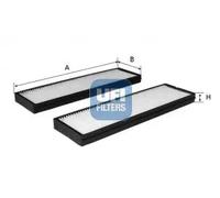 UFI 53.163.00 Filtro abitacolo