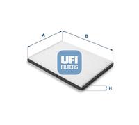 Filtro abitacolo Filtro particellare 53.222.00 UFI per SUZUKI GRAND VITARA II