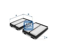 Filtro abitacolo Filtro particellare 53.234.00 UFI per BMW ALPINA