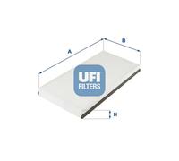 Filtro abitacolo Filtro particellare 53.247.00 UFI per MERCEDES-BENZ CLASSE A