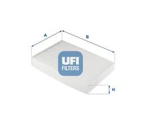 Filtro abitacolo Filtro particellare 53.293.00 UFI per DACIA NISSAN RENAULT