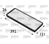 Filtro abitacolo Filtro particellare 698164 VALEO per AUDI VW