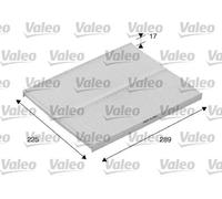 Filtro abitacolo Filtro particellare 698167 VALEO per MERCEDES-BENZ OPEL