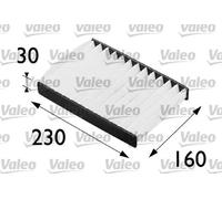 VALEO Filtro aria abitacolo 698255 – Filtro particelle (polline), protezione contro polvere e batteri