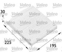 Filtro abitacolo Filtro particellare 698512 VALEO per RENAULT MEGANE Scénic