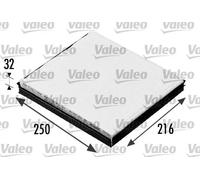 Filtro abitacolo Filtro particellare 698685 VALEO per MERCEDES-BENZ SKODA VW