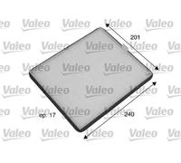 Filtro abitacolo Filtro particellare 698773 VALEO per SUZUKI OPEL SUBARU