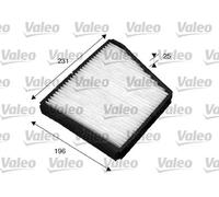 Filtro abitacolo Filtro particellare 698860 VALEO per DAEWOO CHEVROLET