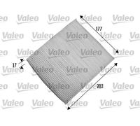 Filtro abitacolo Filtro particellare 698866 VALEO per ABARTH FIAT FORD LANCIA